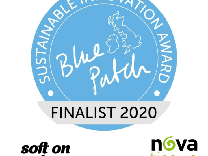 Engage Comms client Nova Tissue shortlisted for Sustainable Innovation in the Blue Patch Awards