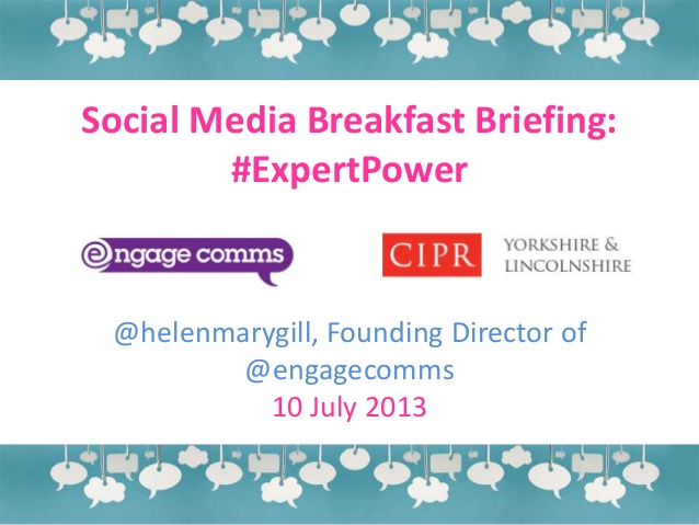 #Expertpower – the role of PR and comms in thought leadership for the digital age